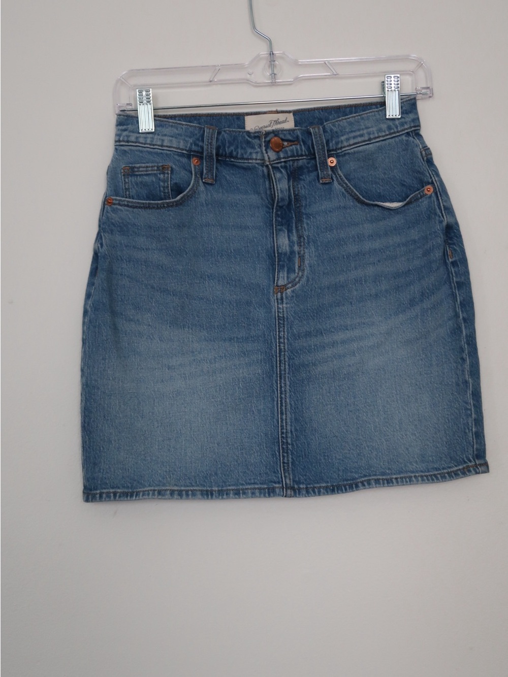 Universal Thread Light Blue Denim Mini Skirt